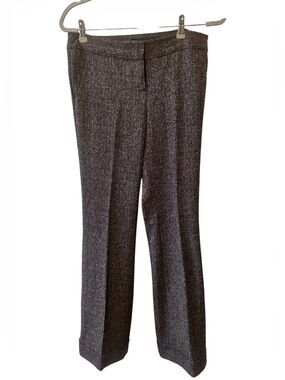 mandee Y2K Tweed Pants Black with pink specks. Size 7
